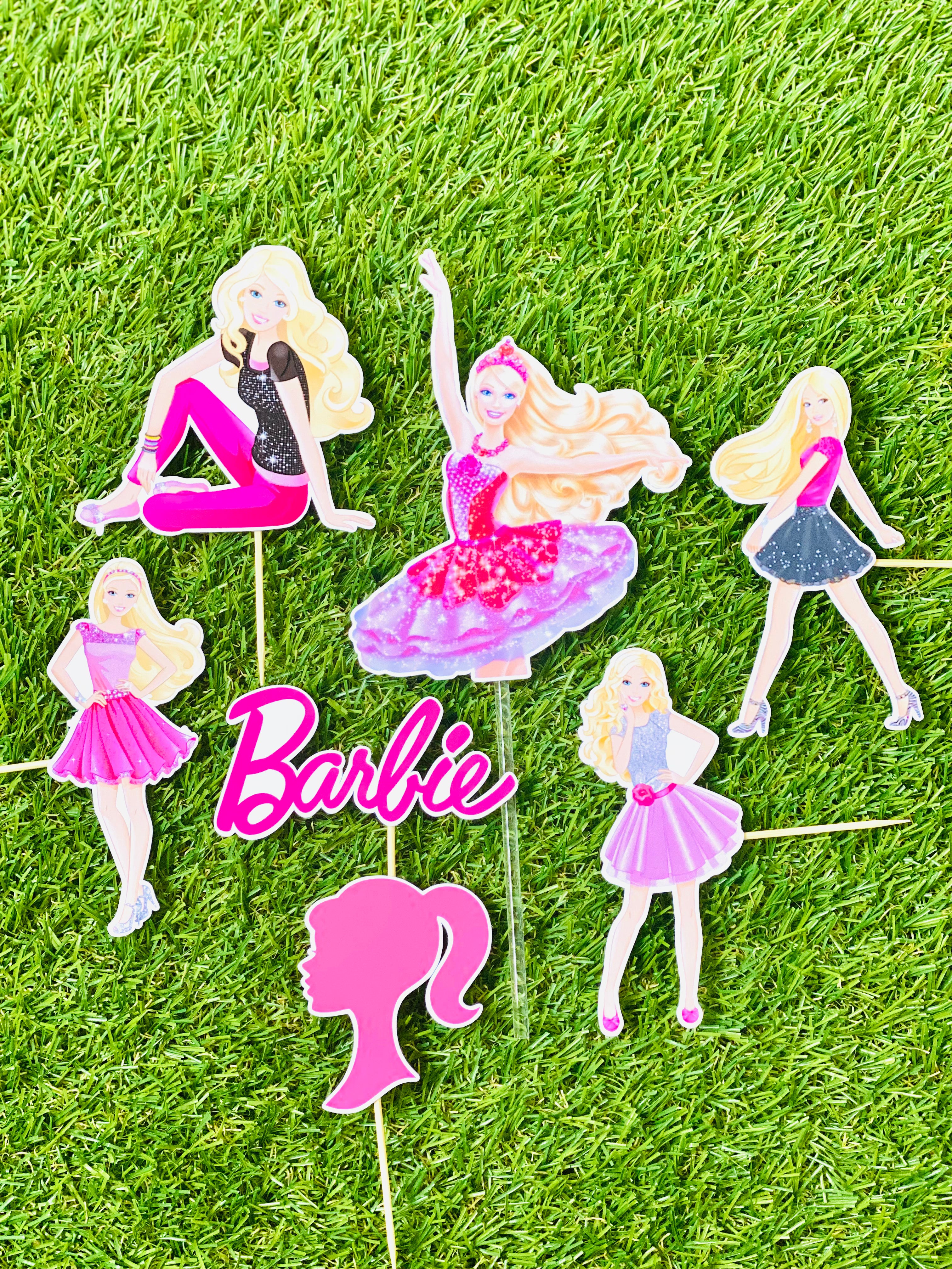 Barbie clearance cupcake set