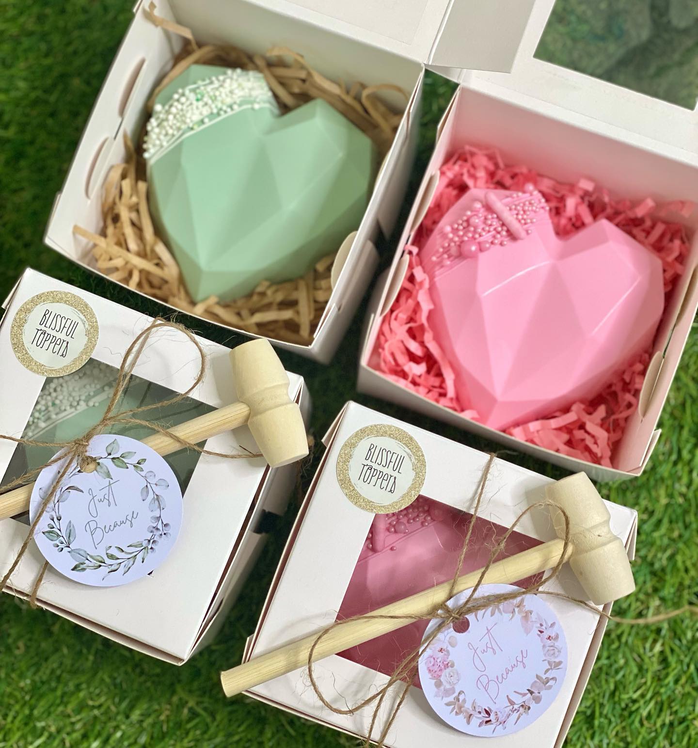 Chocolate Smash Heart Boxes 2 Brisbane Gold Coast Logan