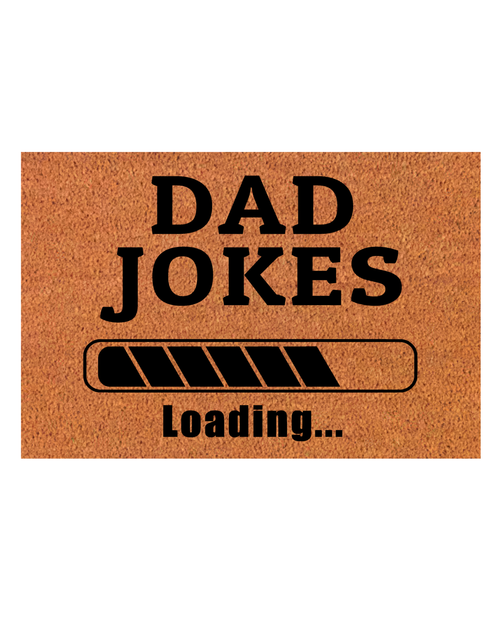 Dad Jokes Loading Personalised Door Mat