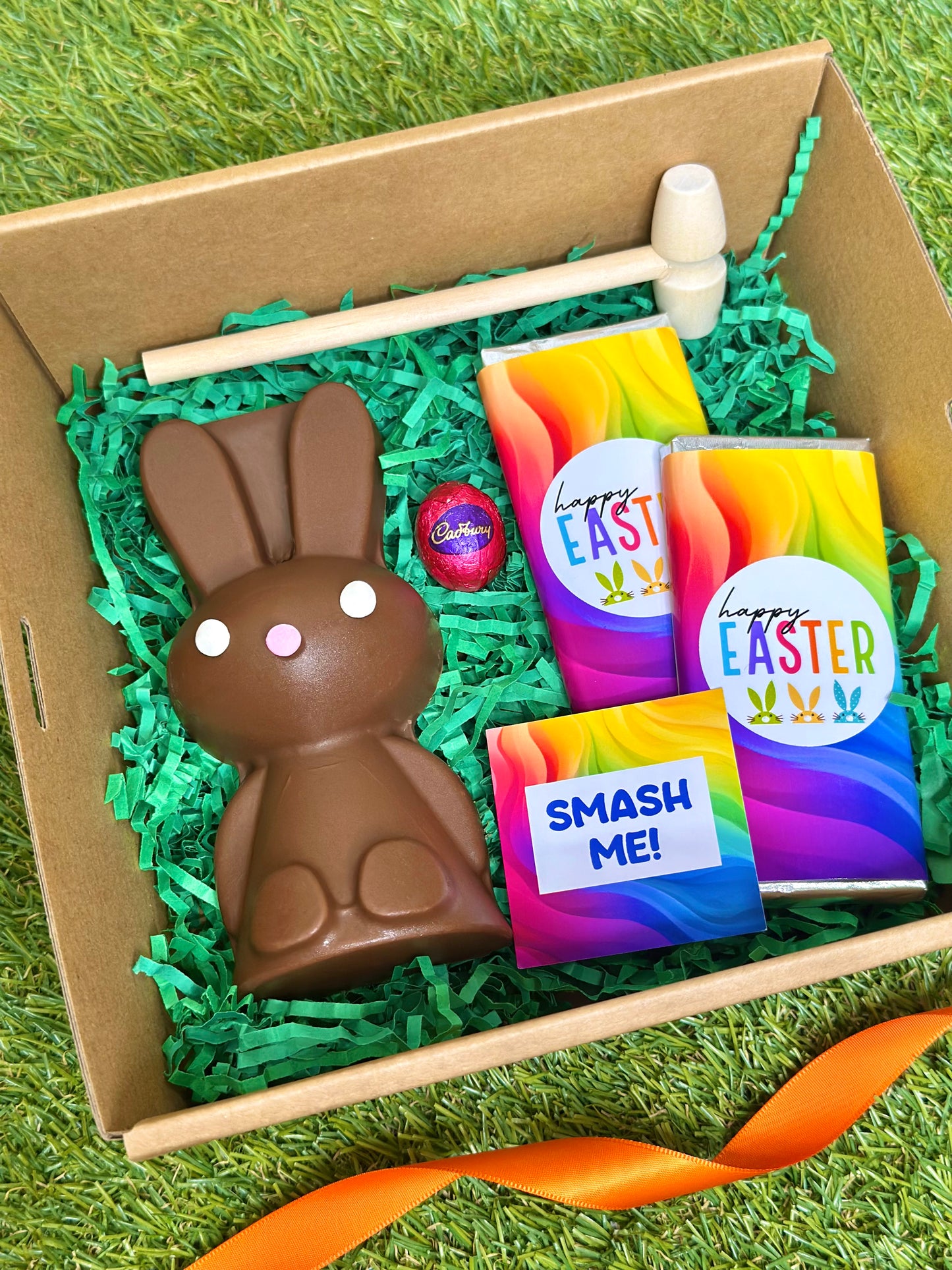 Easter Chocolate Smash Box Bunny - Medium