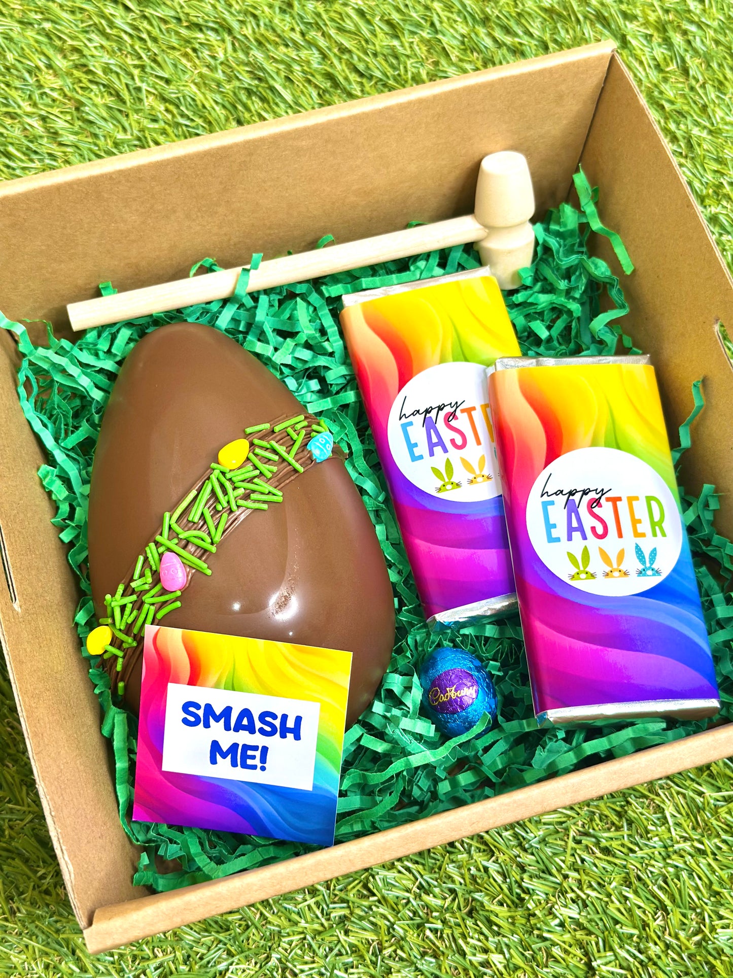 Easter Chocolate Smash Box Egg - Medium