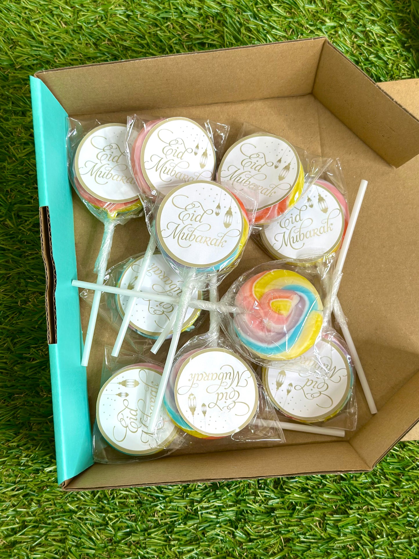 Eid Mubarak #2 Lollipop 10 pack