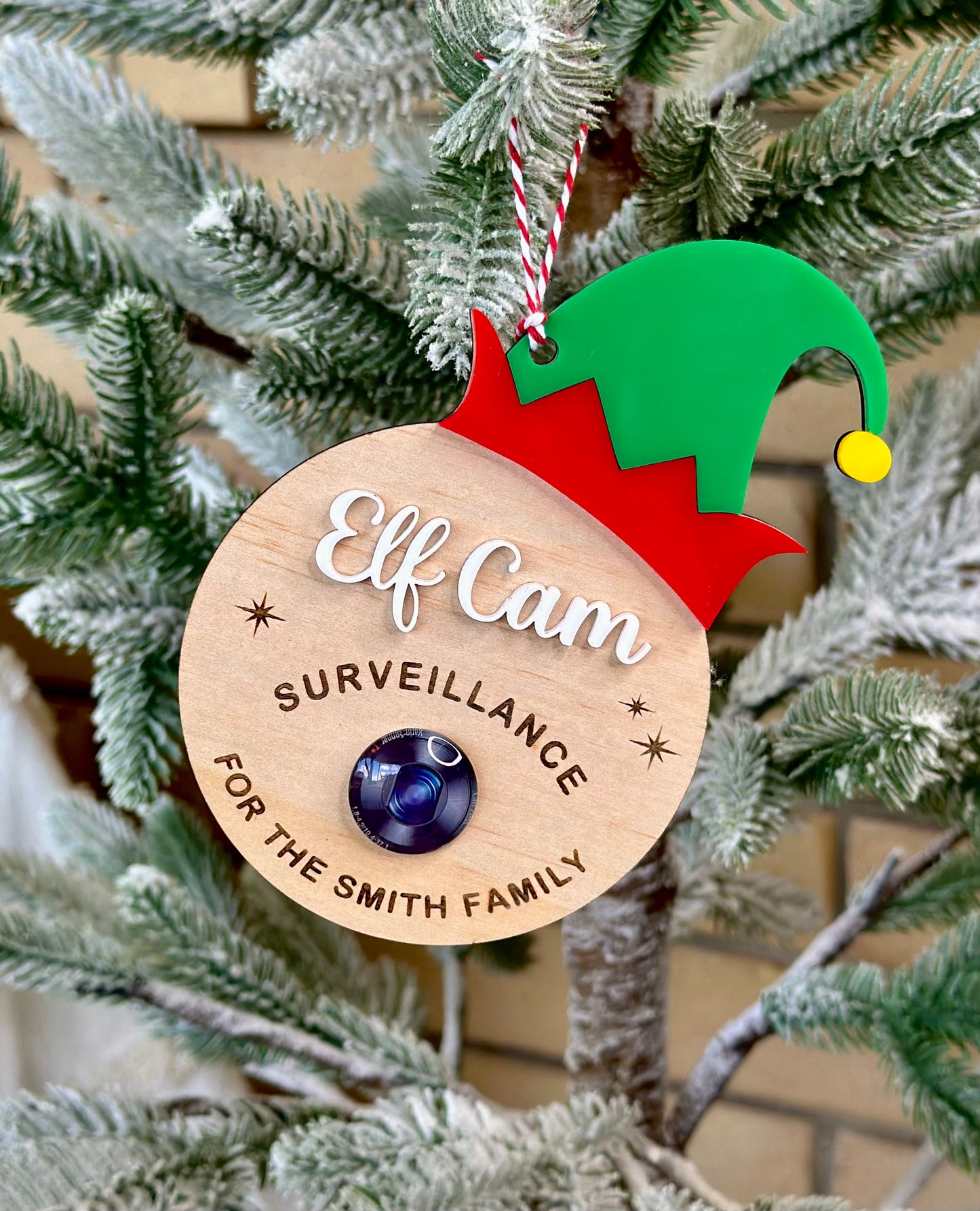Elf Cam Surveillance Ornament