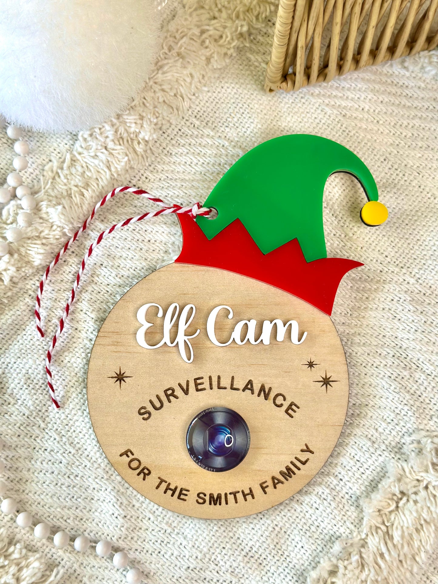 Elf Cam Surveillance Ornament