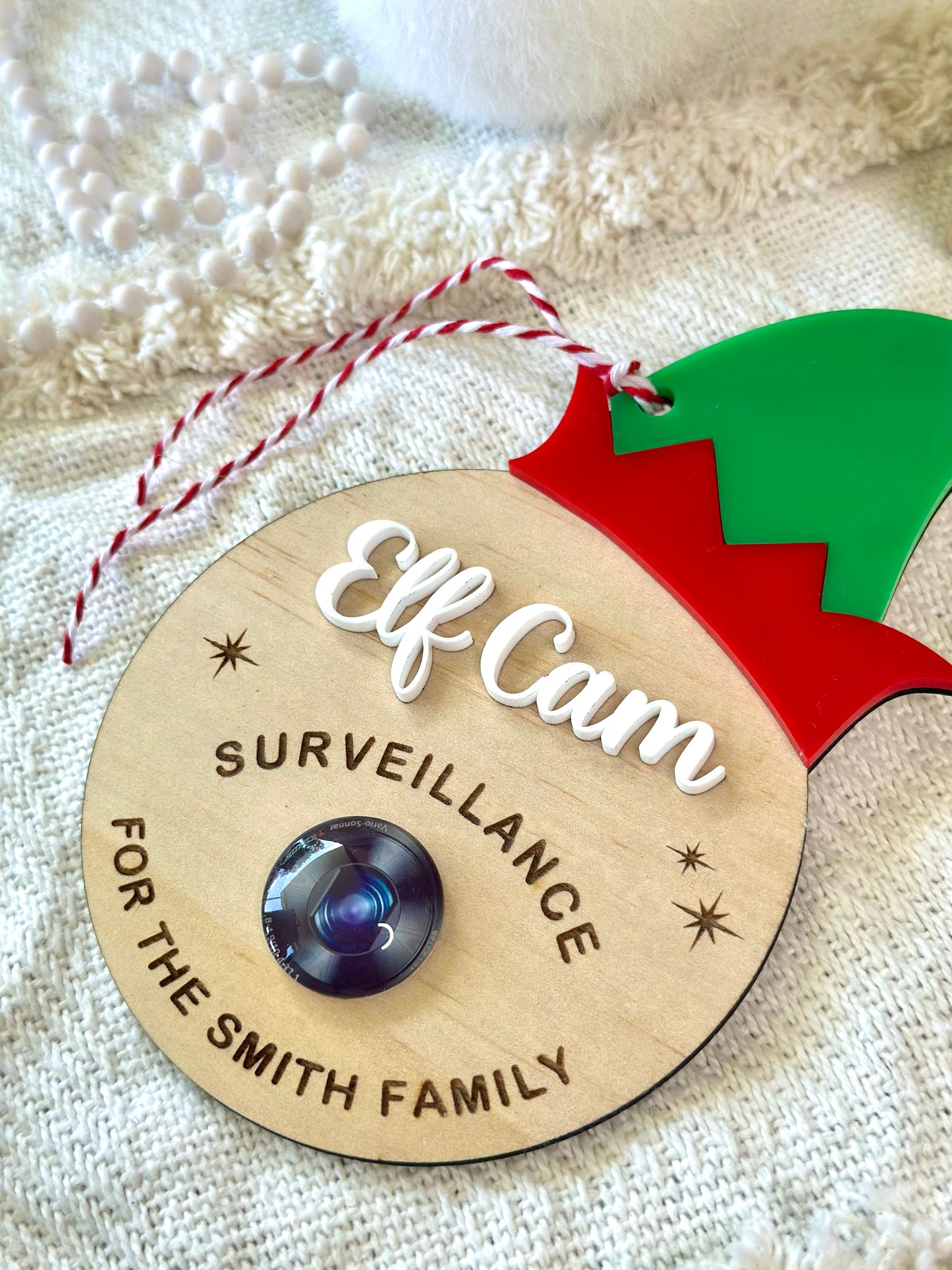 Elf Cam Surveillance Ornament