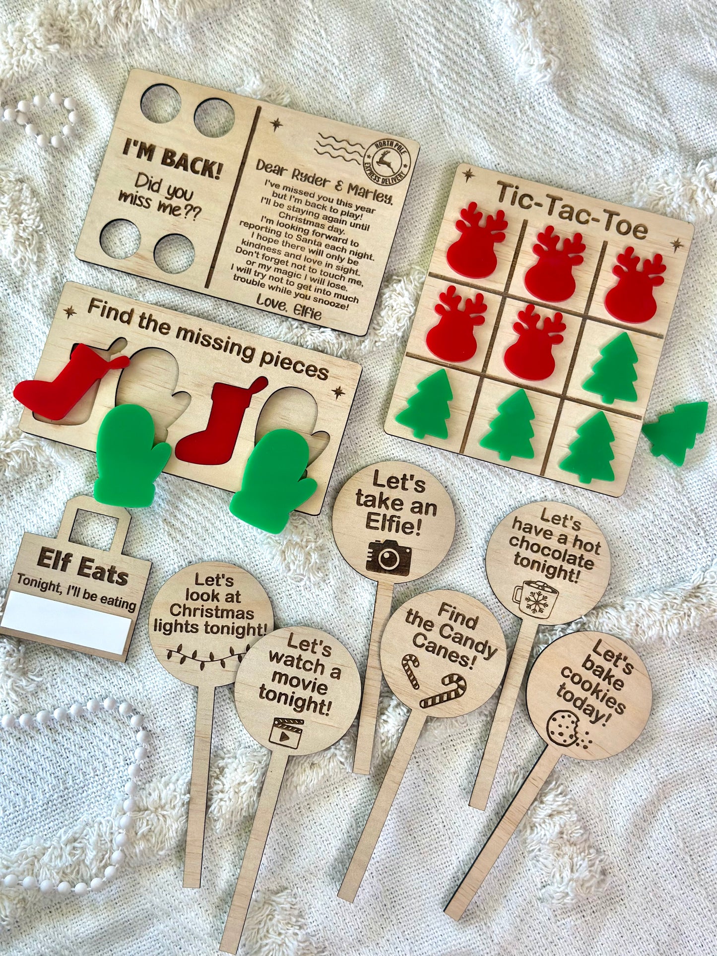 Elf Props & Games Set