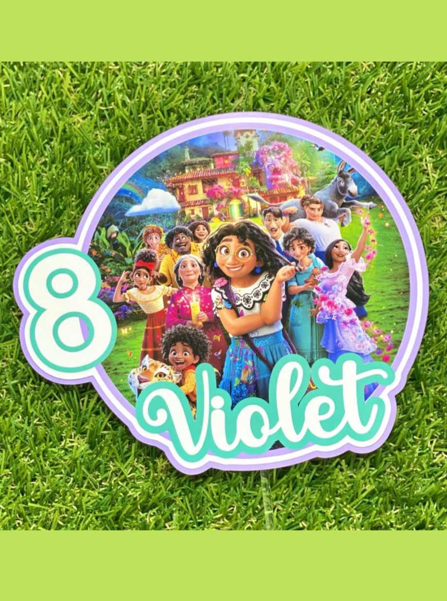 Encanto #1 Personalised Cake Topper