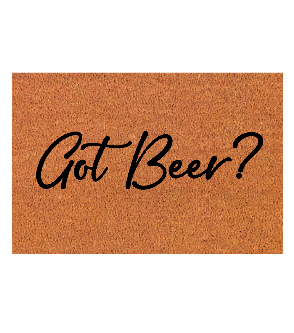 Got Beer? Door Mat
