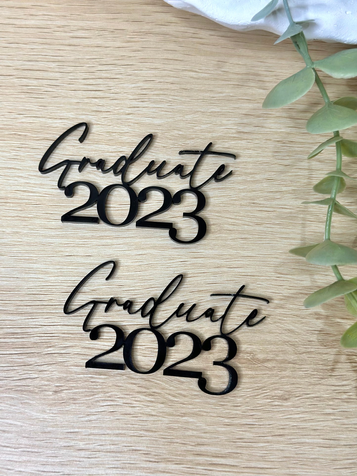 Graduate 2023 Cupcake and Cake Charm Topper