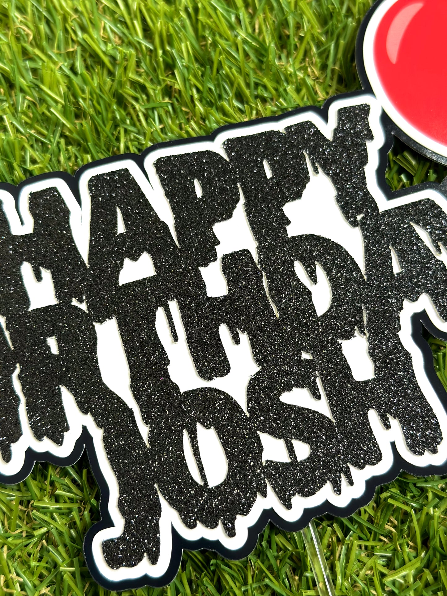 It Movie Personalised Glitter Cake Topper