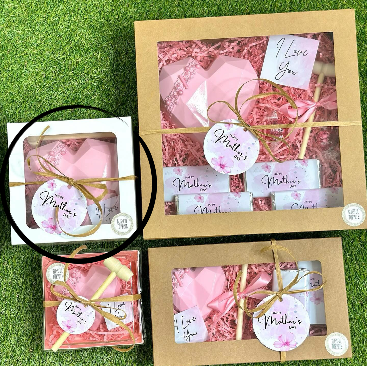 Mother's Day Heart Chocolate Smash Box - Large
