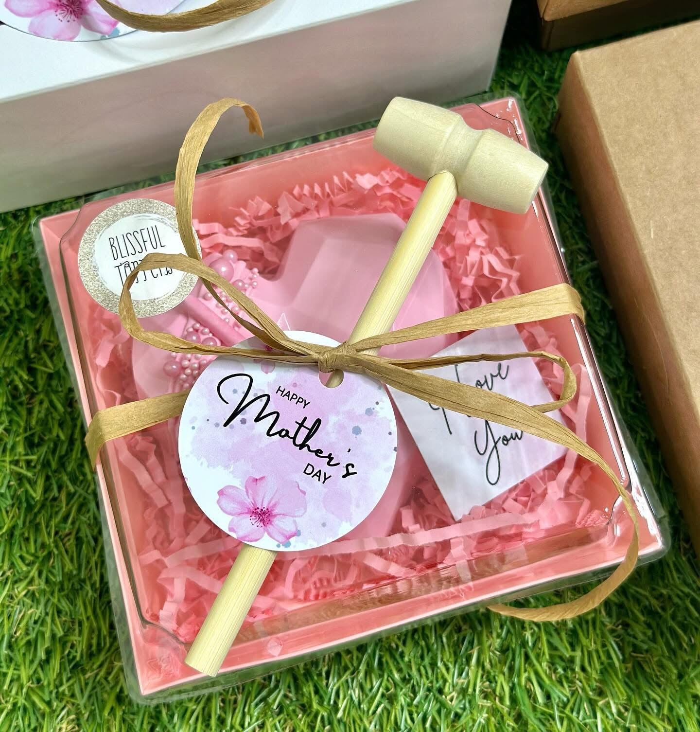 Mother's Day Heart Chocolate Smash Box - Mini