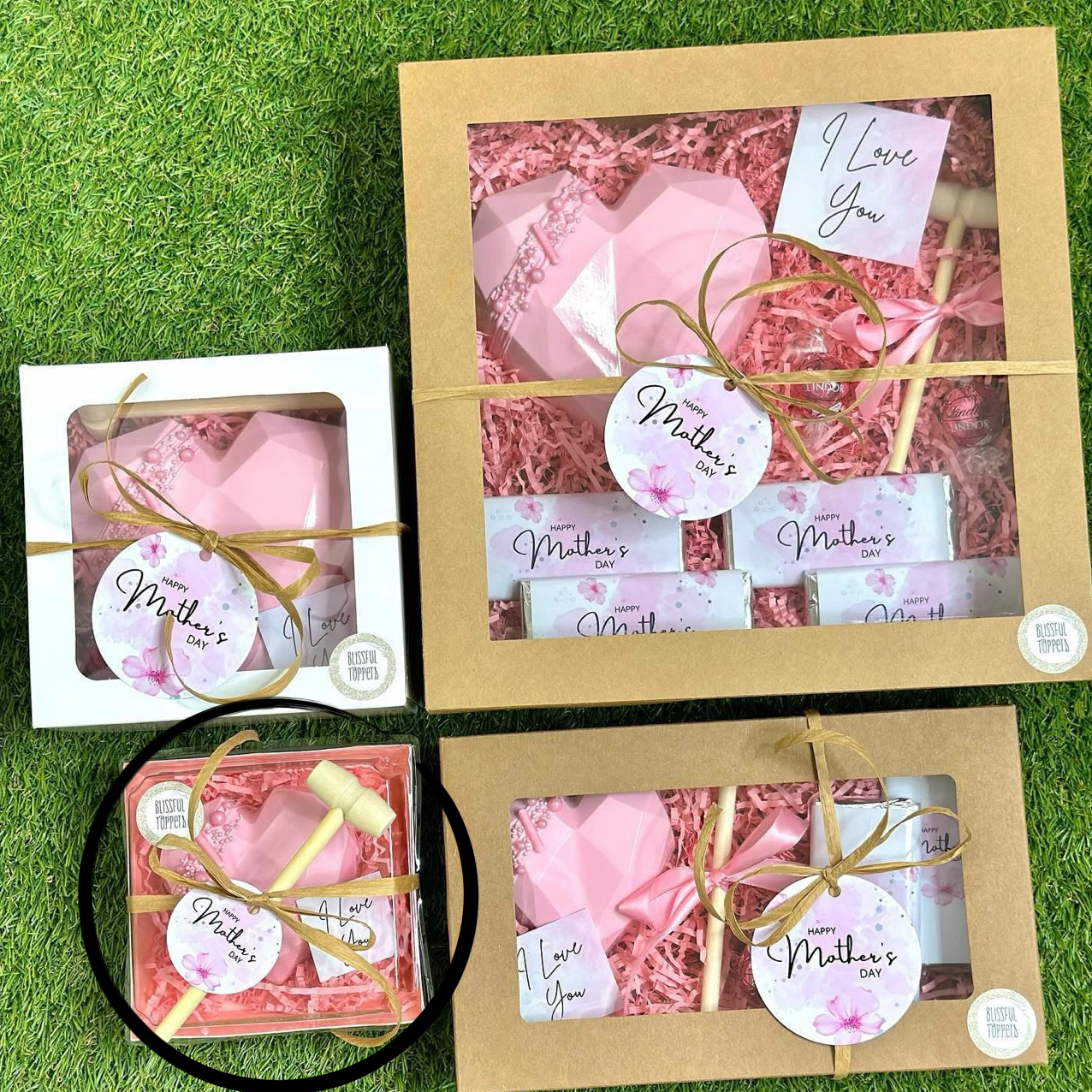 Mother's Day Heart Chocolate Smash Box - Mini