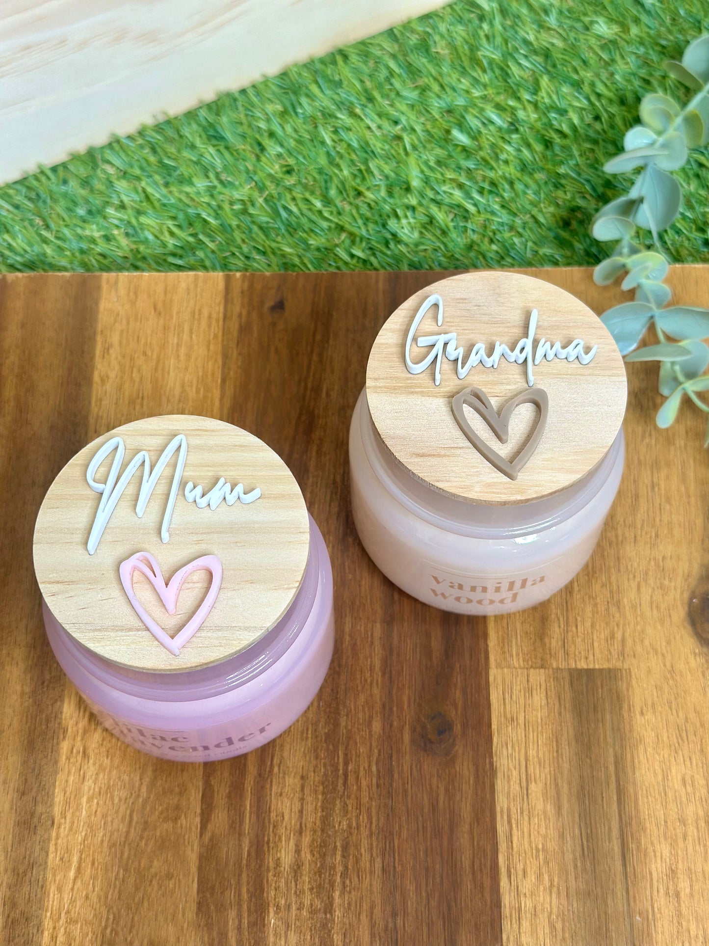 Mother's Day Personalised Mini Candle
