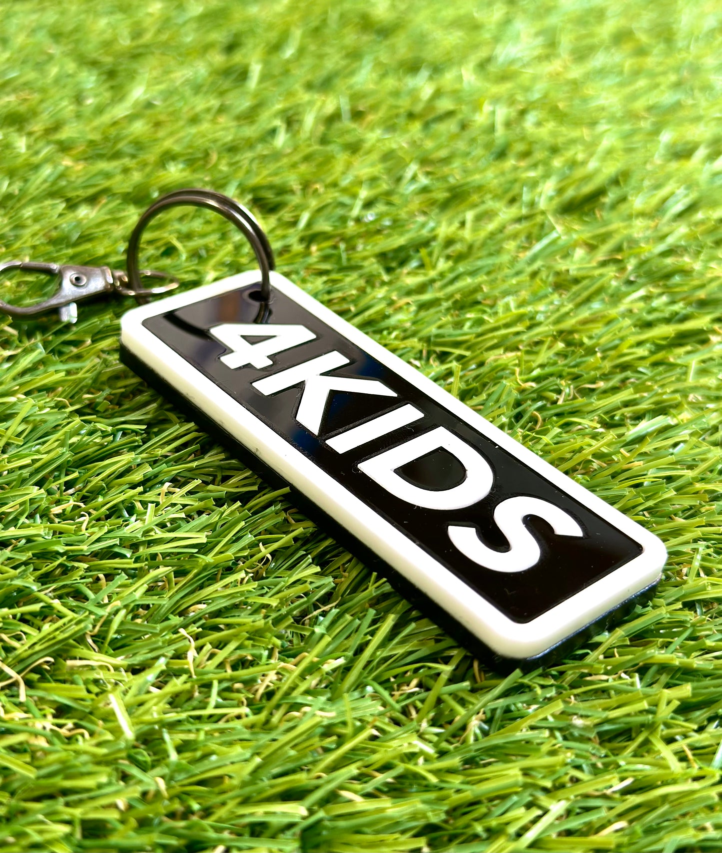Personalised Number Plate Keyring