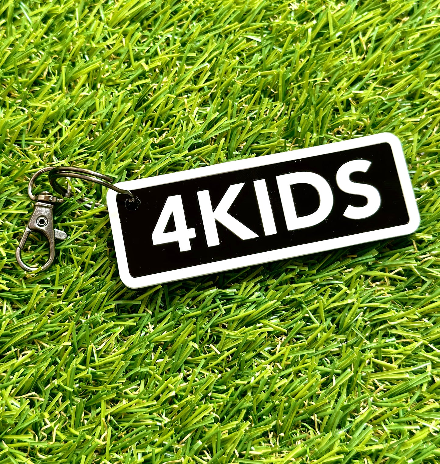 Personalised Number Plate Keyring