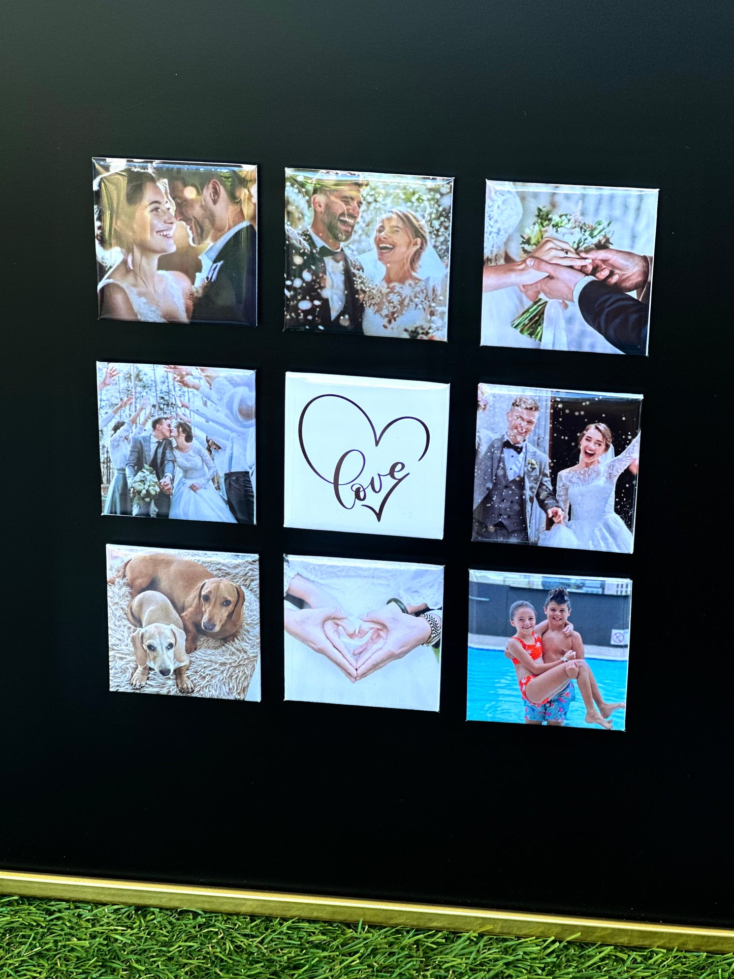 Photo Magnets - Set of 9