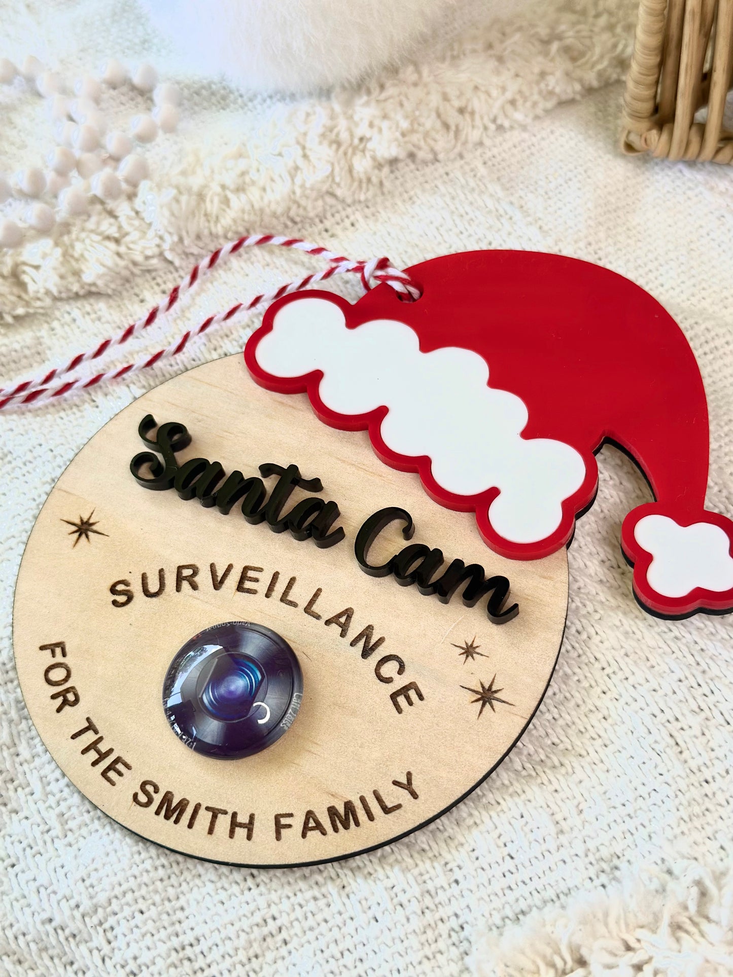 Santa Cam Surveillance Ornament