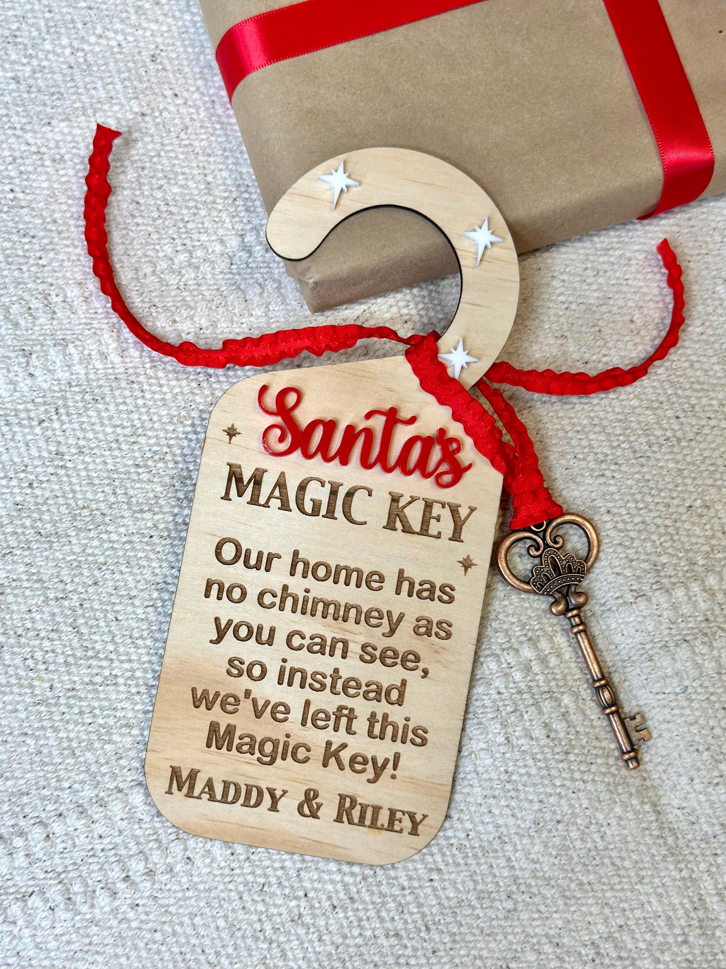 Santa's Magic Key Door Hanger
