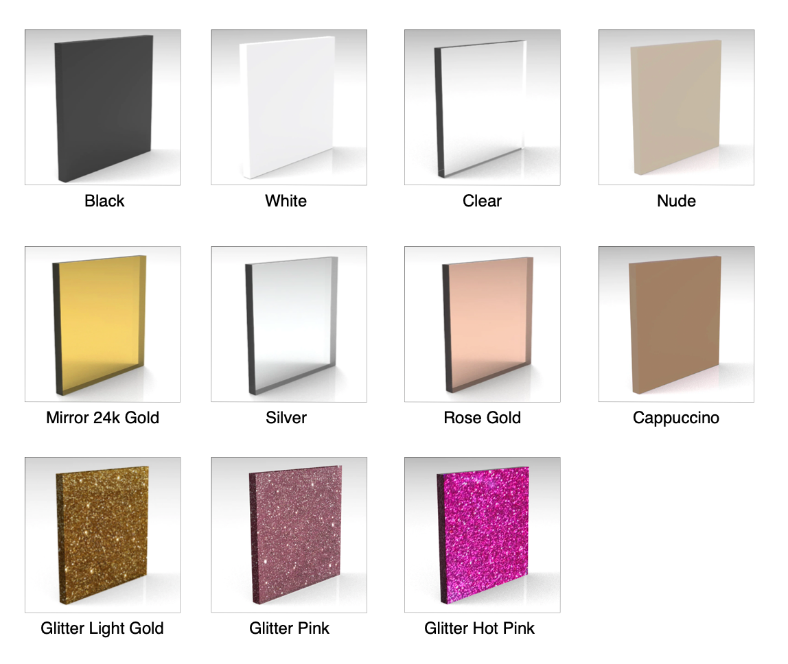 Barbie Head Cupcake Charm Acrylic 2pk