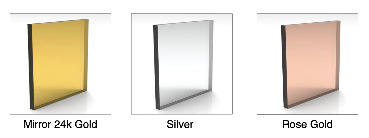 Happy Birthday Mirror Cupcake Charm Acrylic 2pk