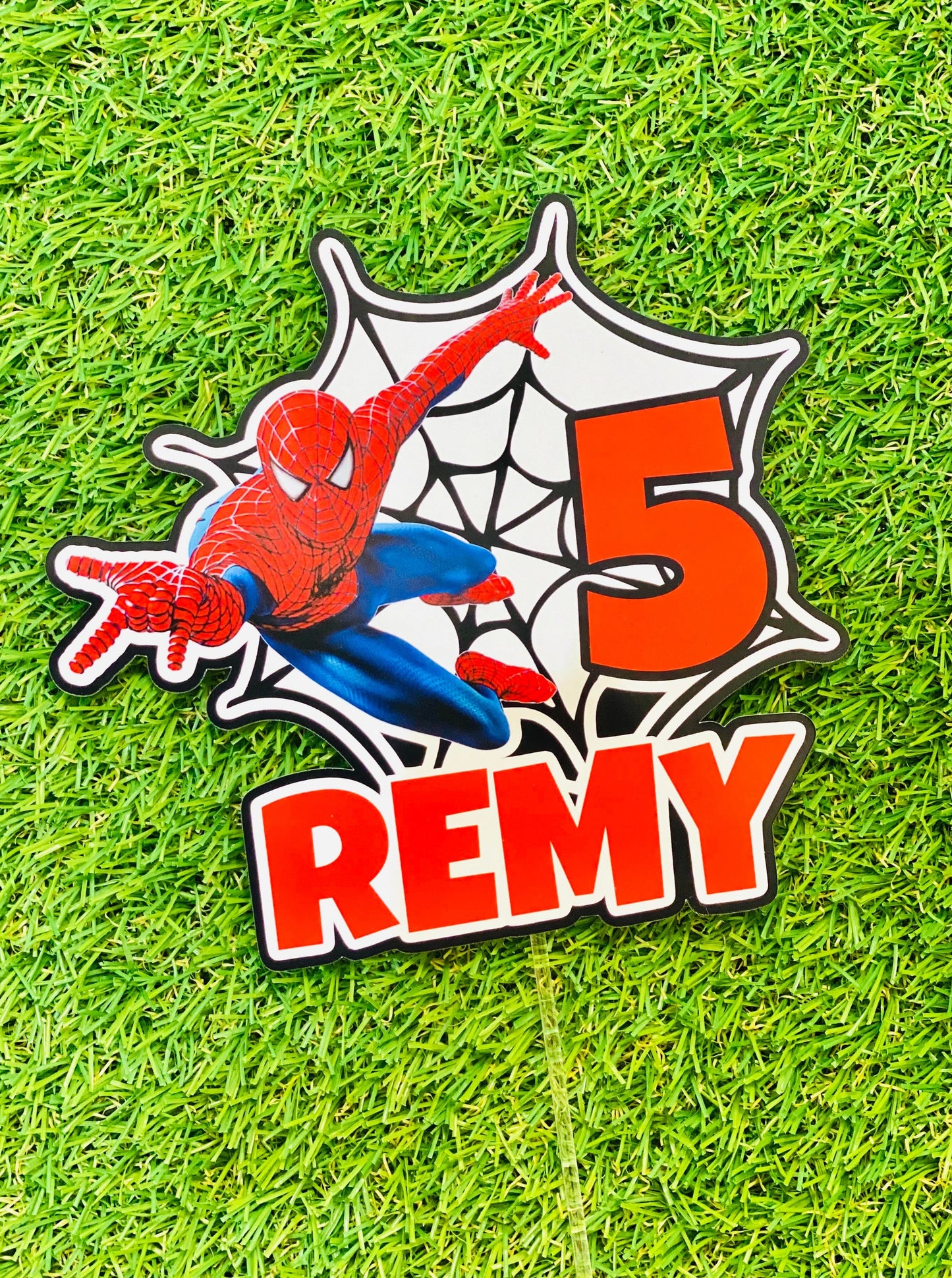 Spider-Man #1 Personalised Cake Topper