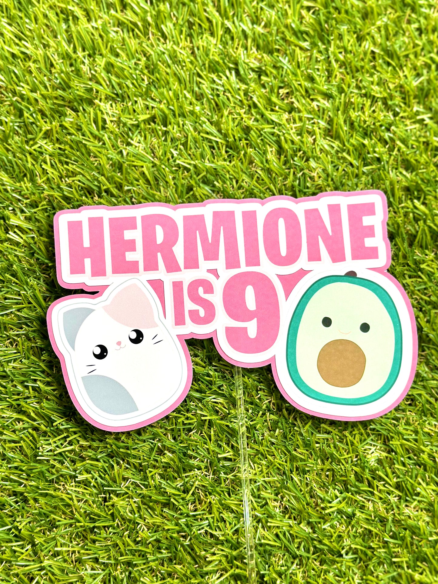 Squishmallows #2 Personalised Cake Topper