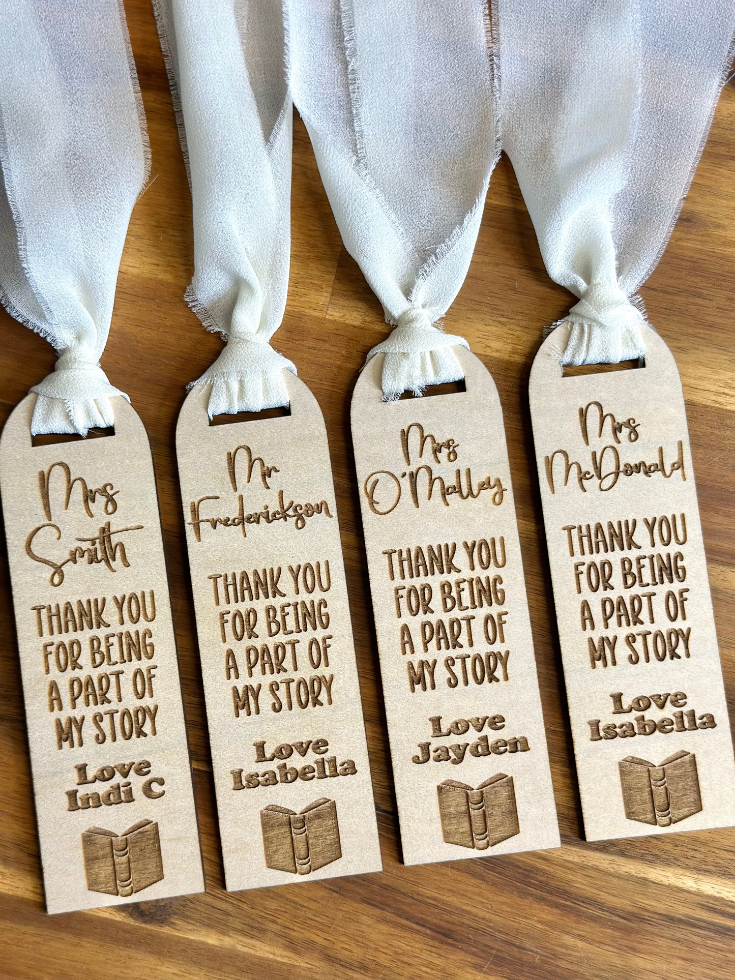 Teacher Personalised Bookmark