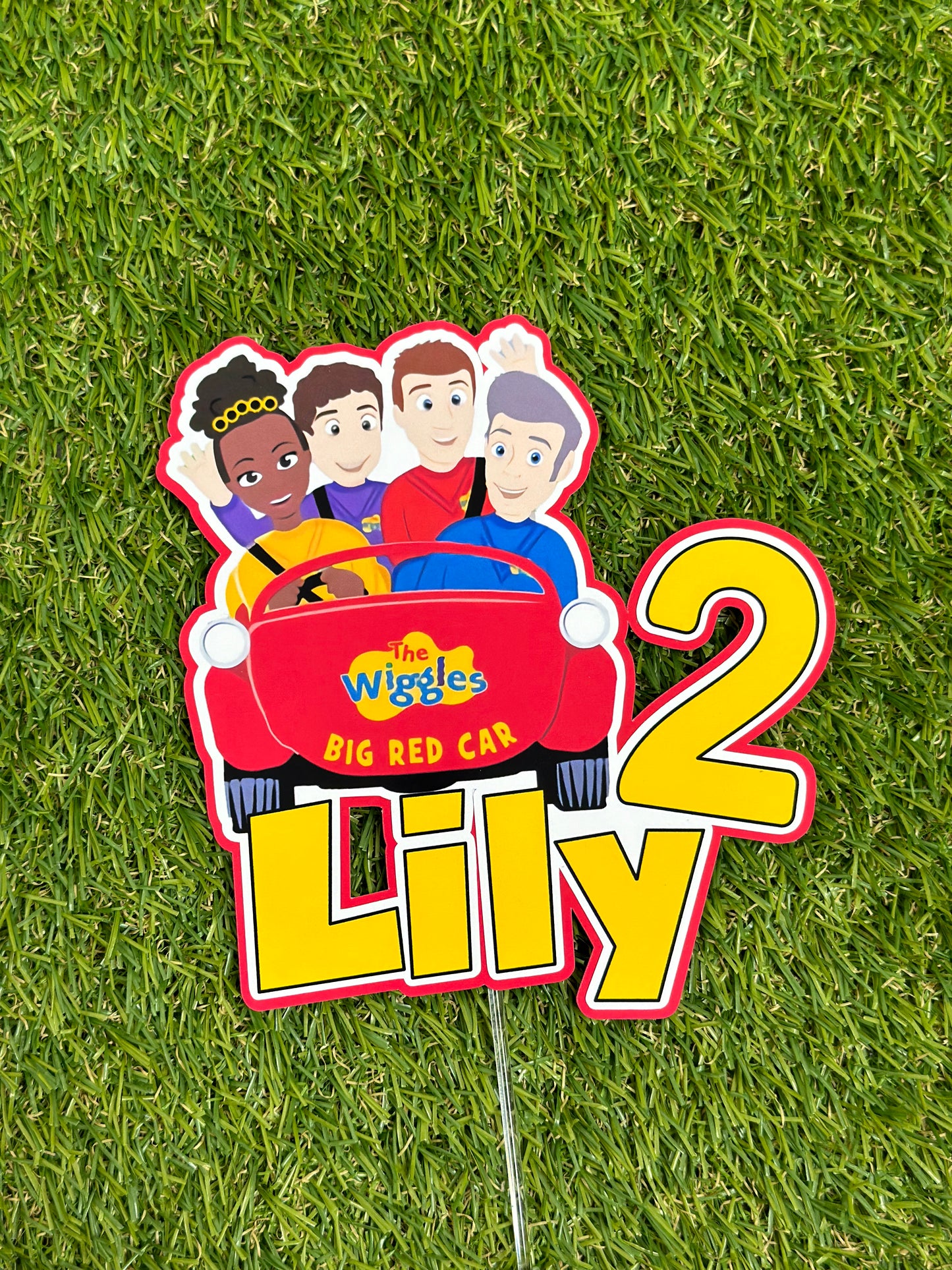 The Wiggles NEW Personalised Cake Topper