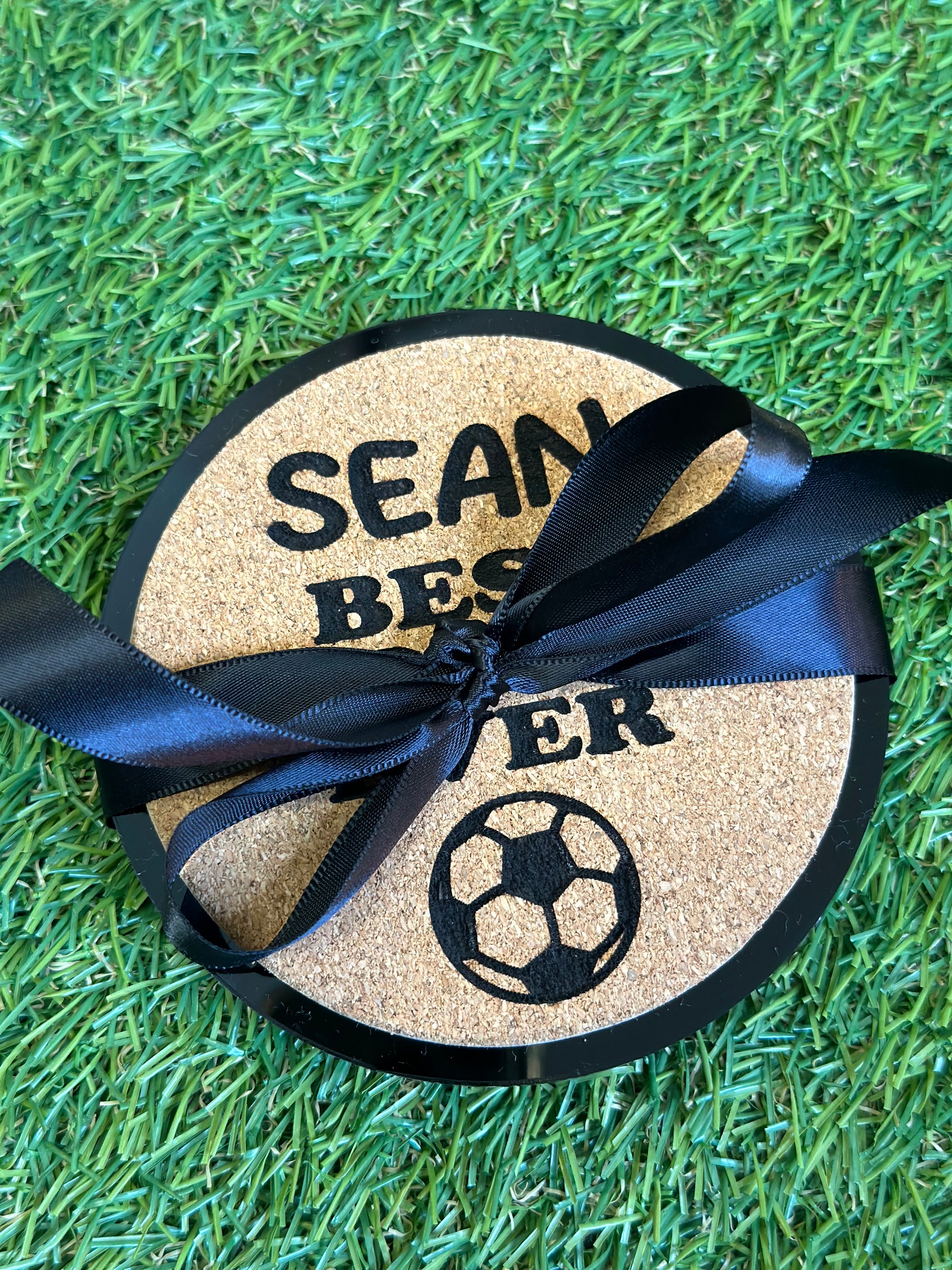 Best Coach Ever Personalised Drink Coasters