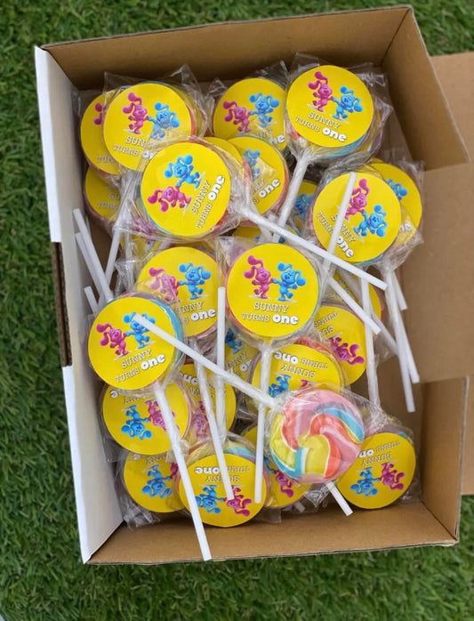 Blue's Clues Personalised Birthday Lollipop 10 pack