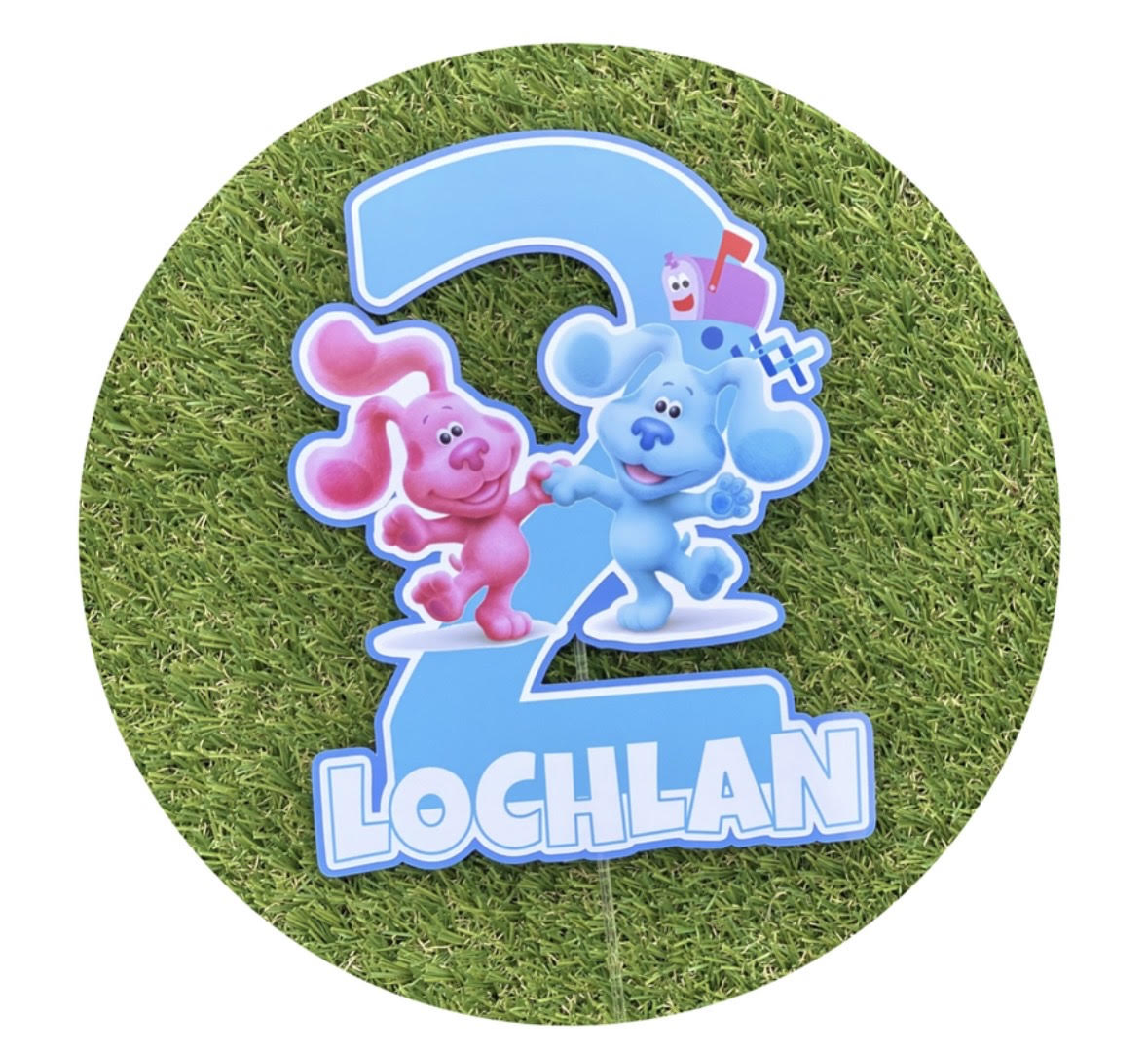 Blues Clues Personalised Cake Topper