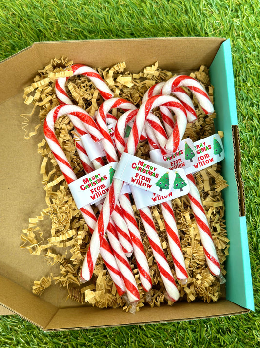 Christmas Personalised Candy Canes 10 pack