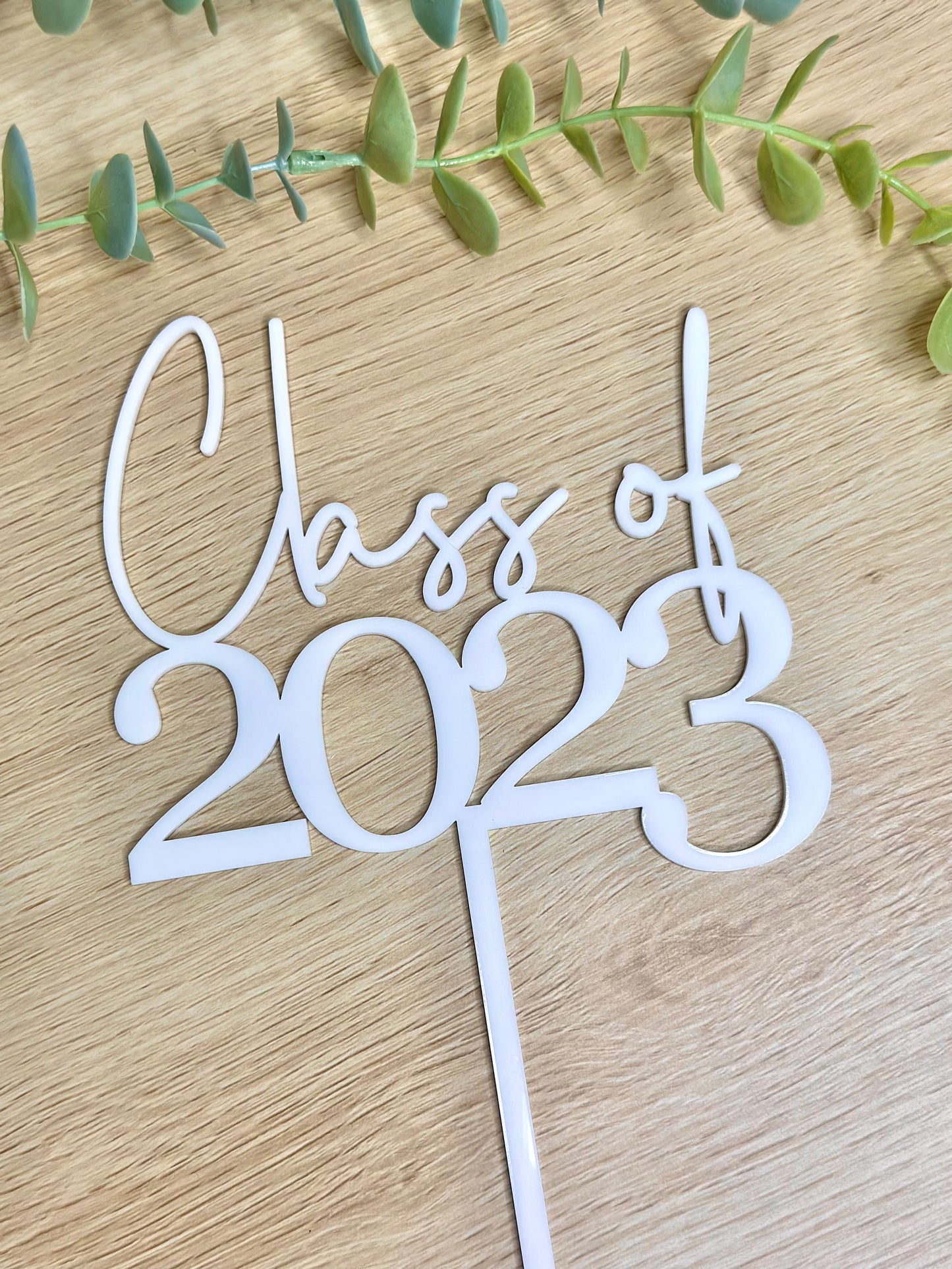 Class of 2023 Acrylic Cake Topper