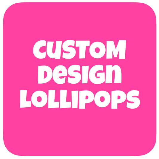 Custom Design Personalised Birthday Lollipop 10 pack Brisbane Logan Gold Coast