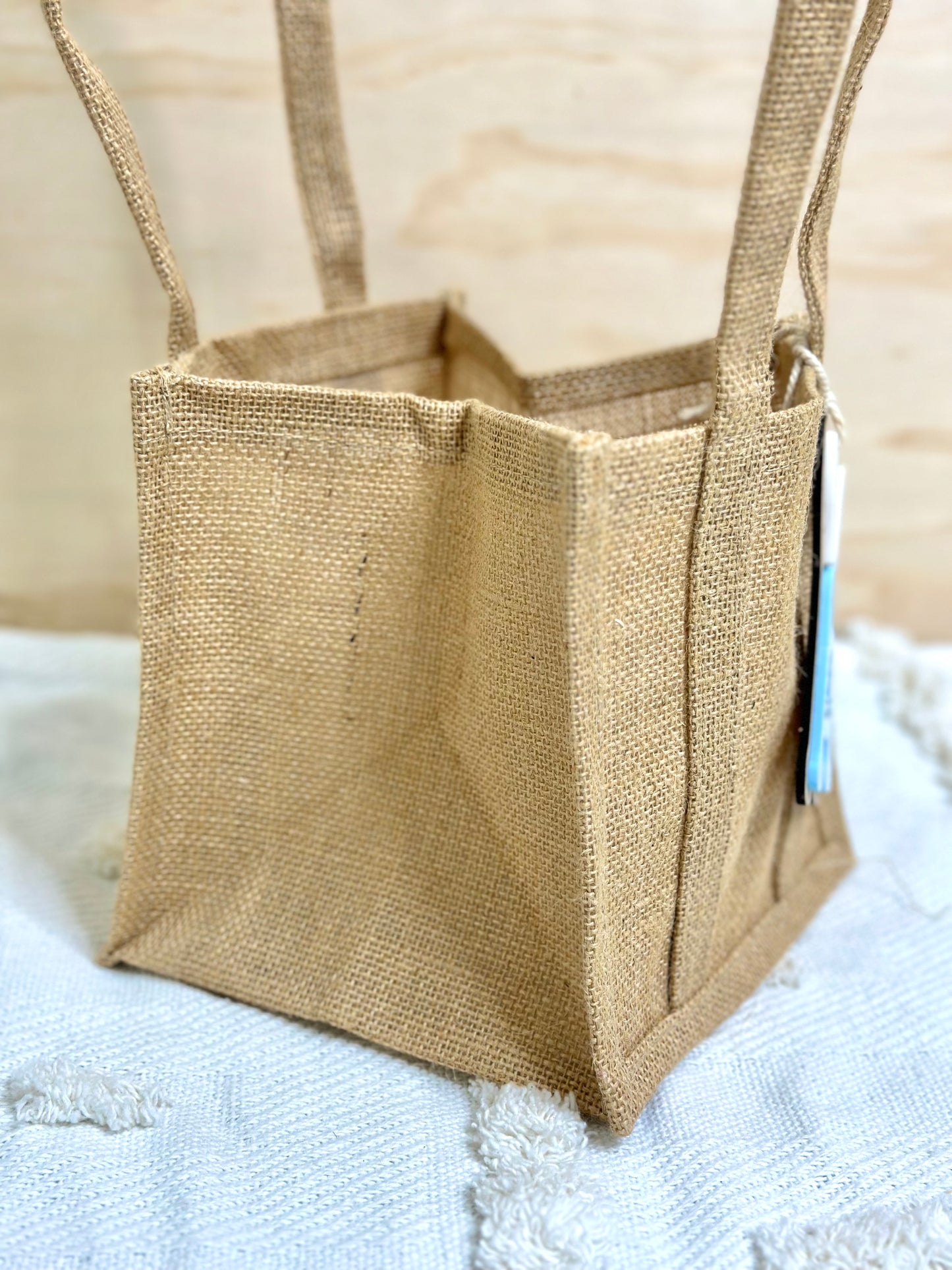 Easter Egg Hunt Hessian Bag Basket