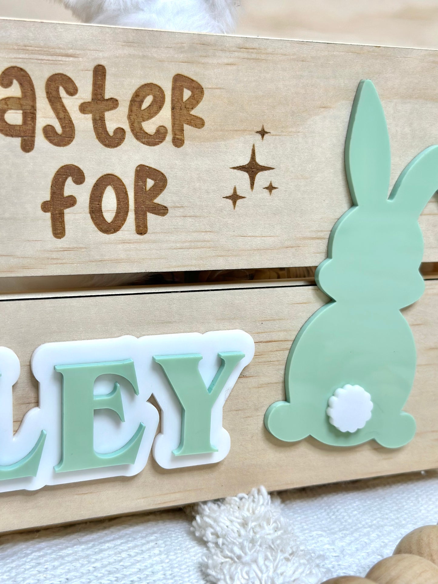 Easter Personalised Crate - Special Easter Delivery Name