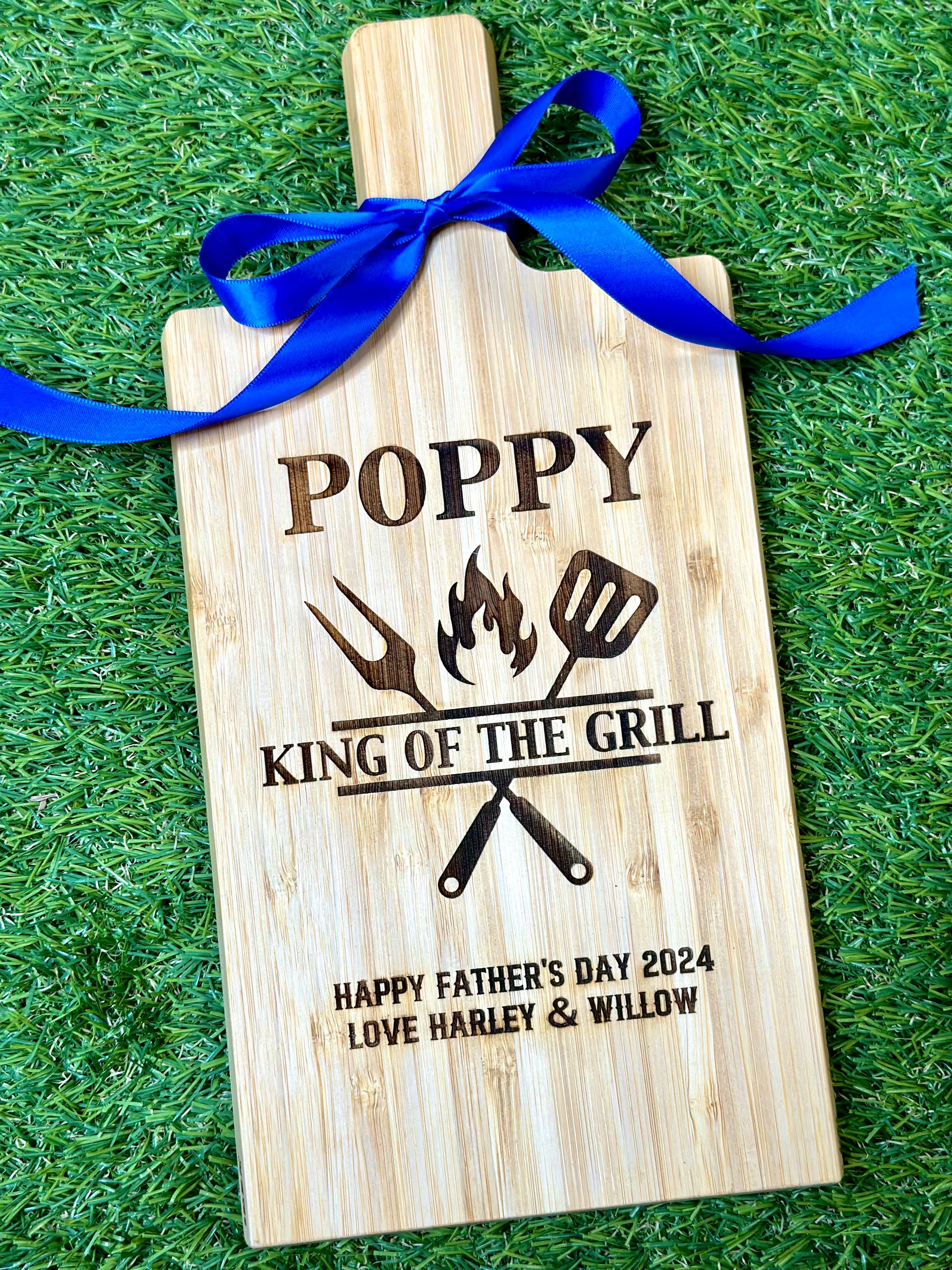 Father's Day King of the Grill Cheese Board