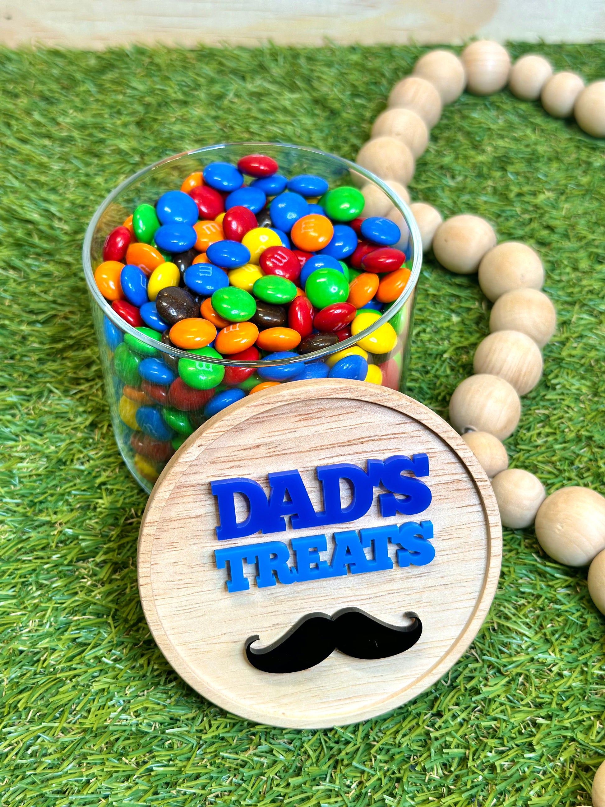 Father's Day Personalised Candy Treat Jar