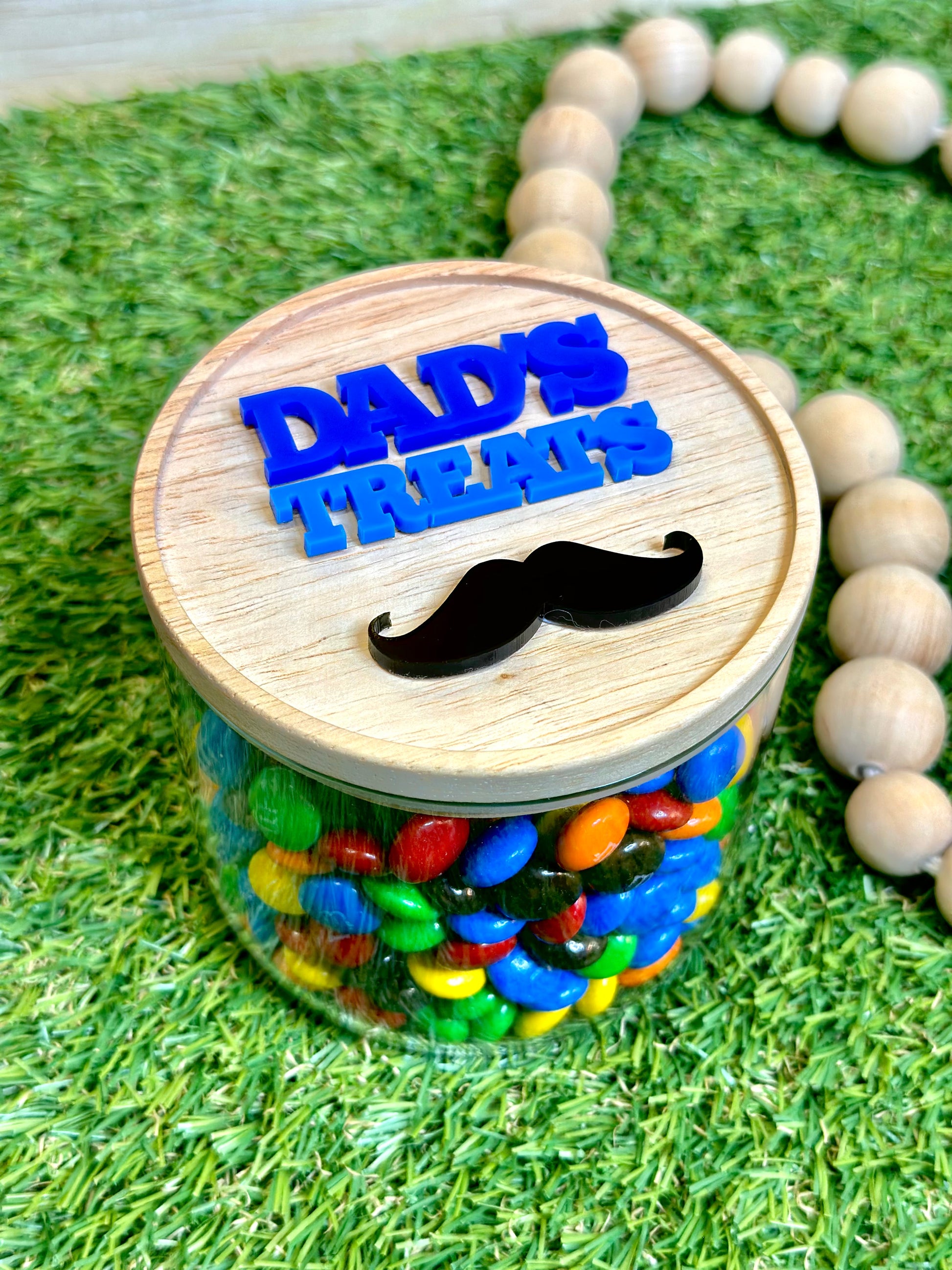 Father's Day Personalised Candy Treat Jar