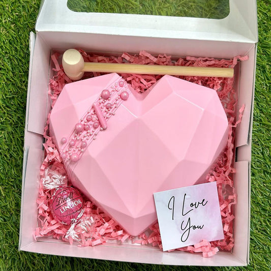 Mother's Day Heart Chocolate Smash Box - Large