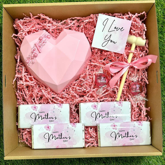 Mother's Day Heart Chocolate Smash Box - Large Treat Box
