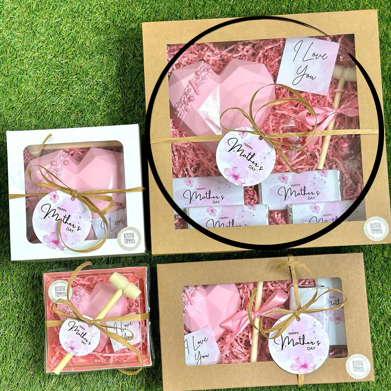 Mother's Day Heart Chocolate Smash Box - Large Treat Box