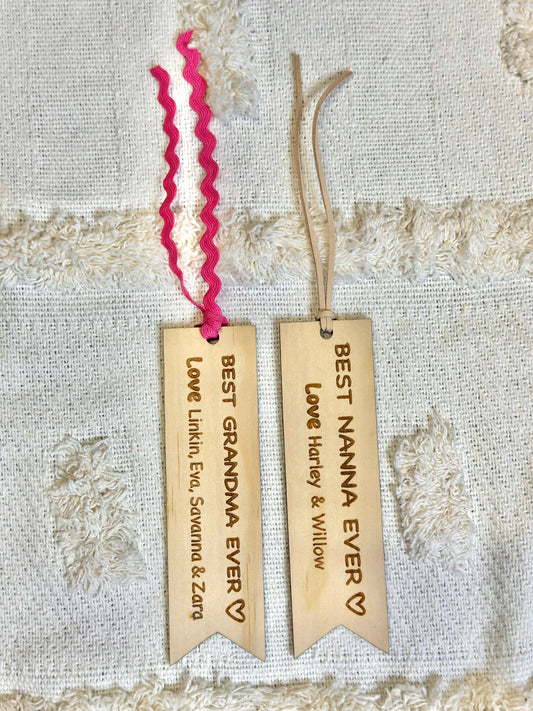 Mother's Day Personalised Bookmark