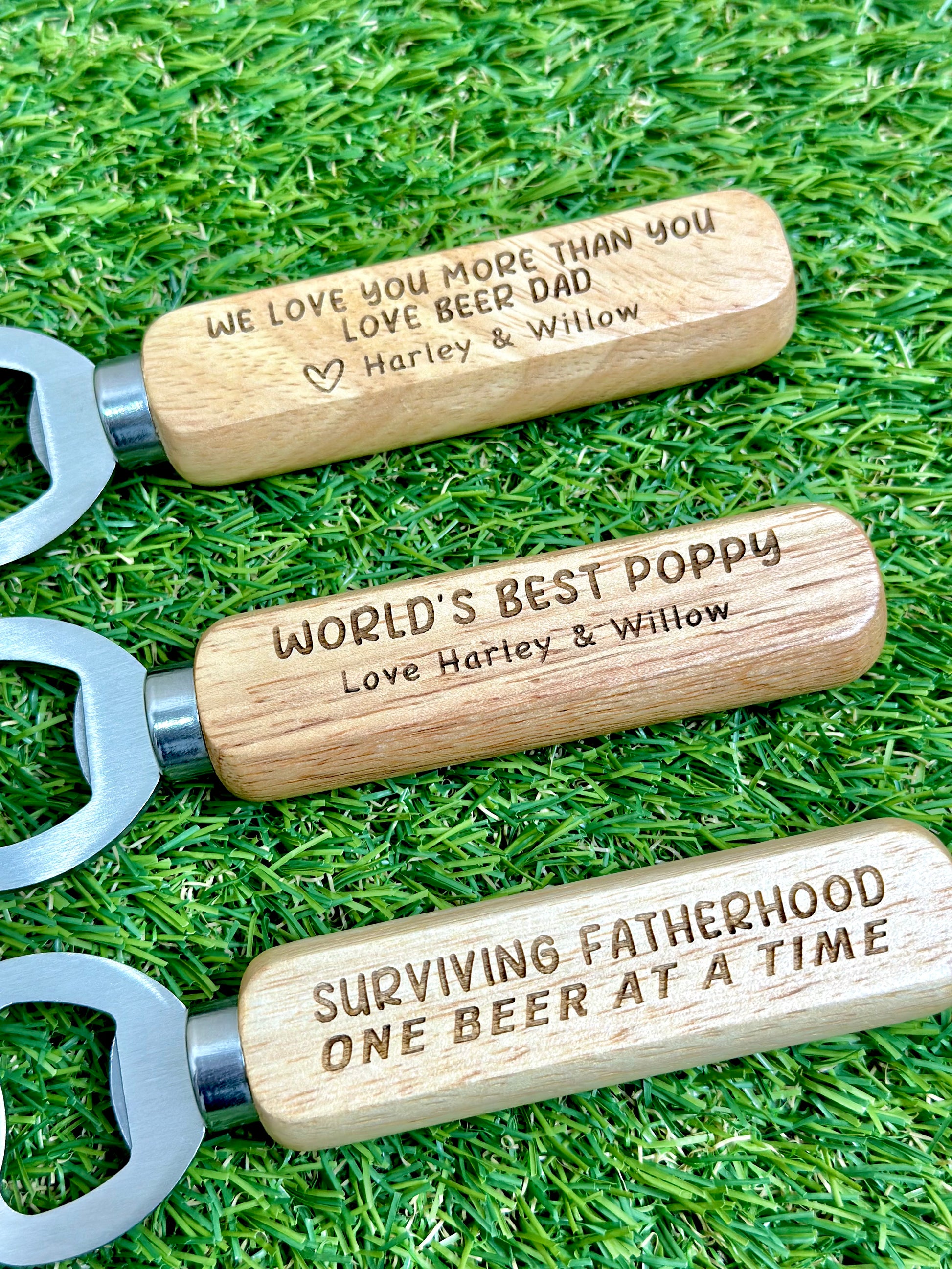 Personalised Bottle Opener Father's Day