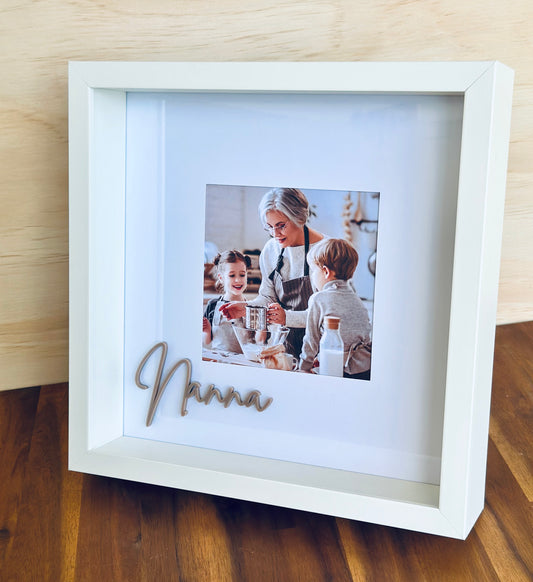 Personalised Mother's Day Photo Frame Gift 27x27cm