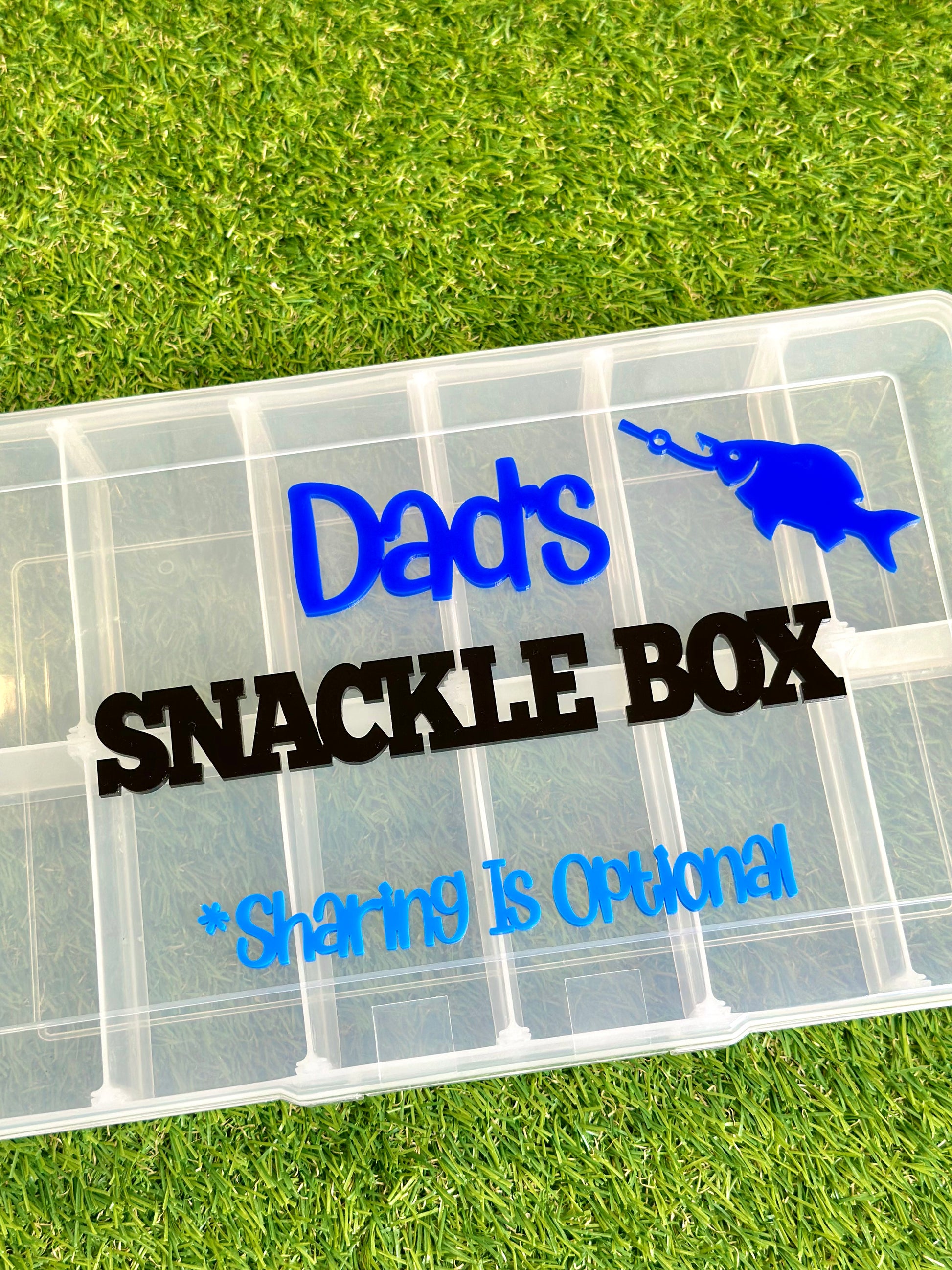 Personalised Treat Snackle Box Father's Day