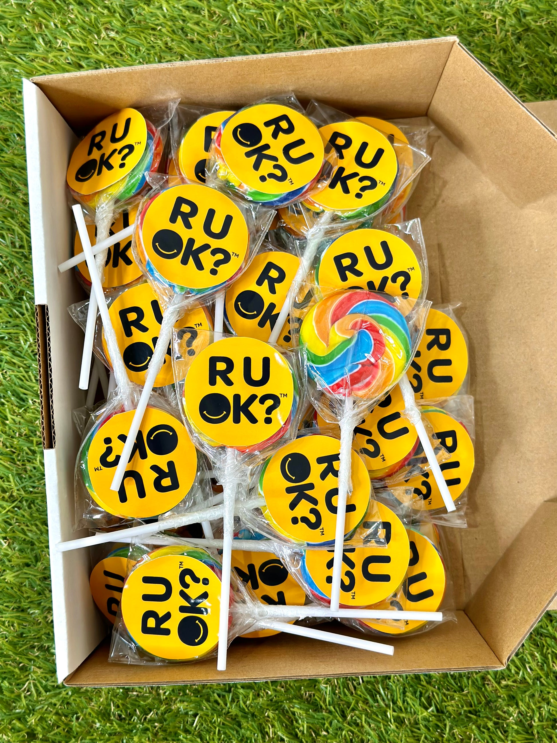 RUOK Day Lollipop 10 pack