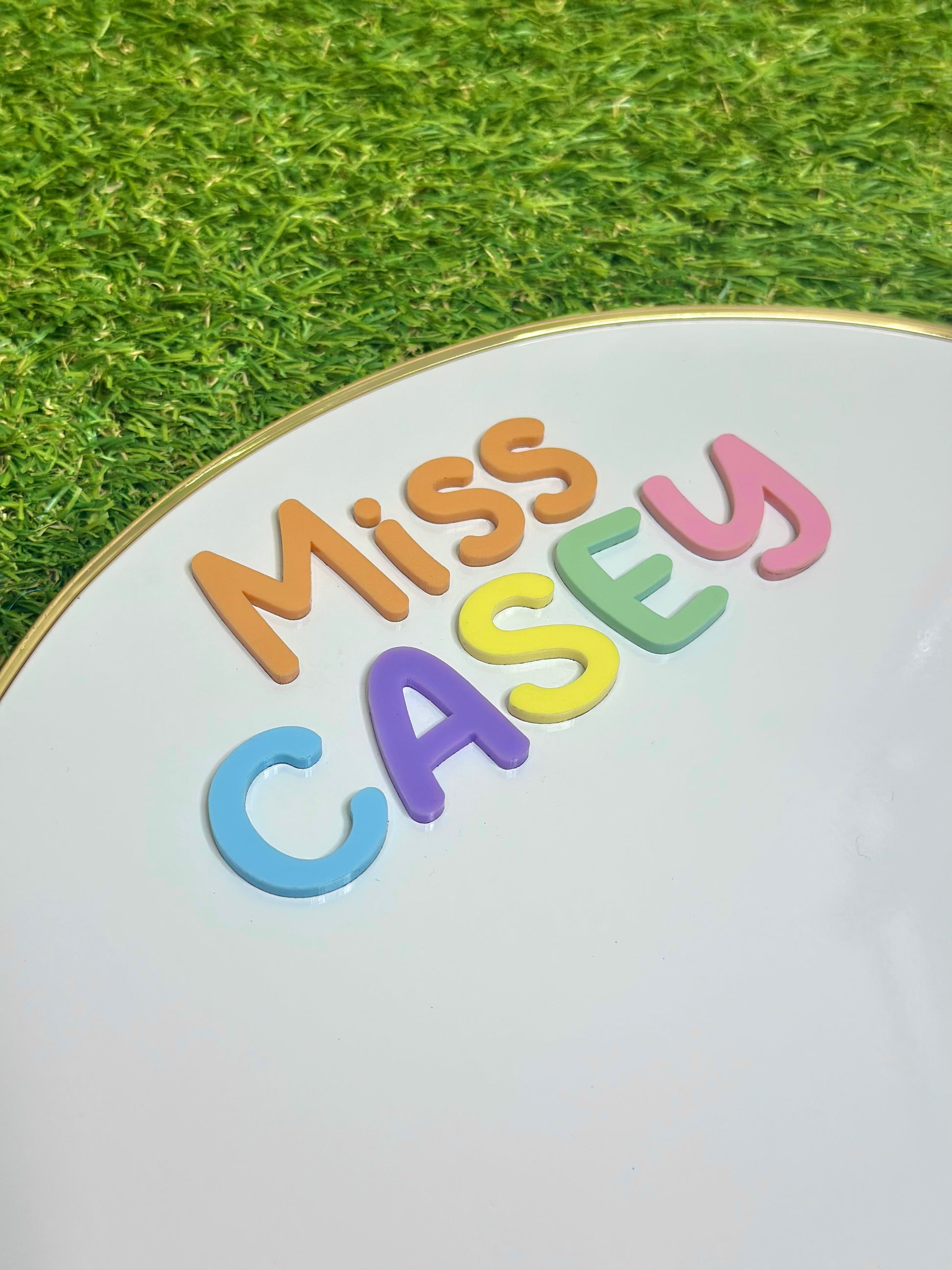 Teacher Personalised Magnetic Memo Whiteboard