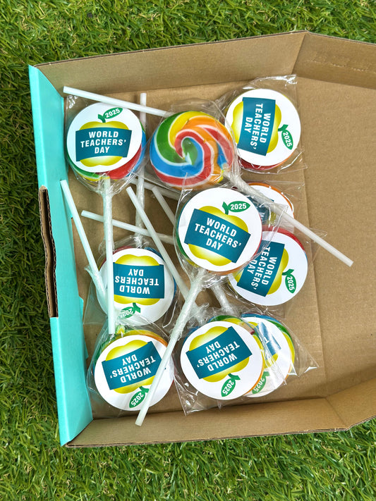 World Teachers' Day 2025 Lollipop 10 pack